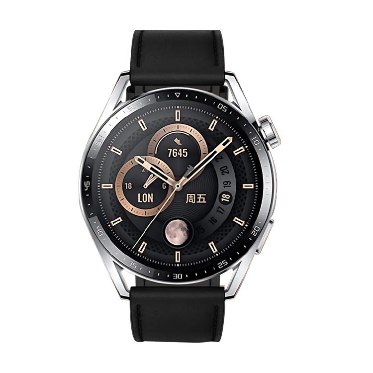 For Huawei Watch GT 5 41mm Press Button Leather Watch Band