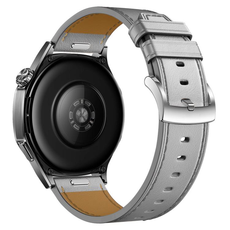 For Huawei Watch GT 5 41mm Press Button Leather Watch Band