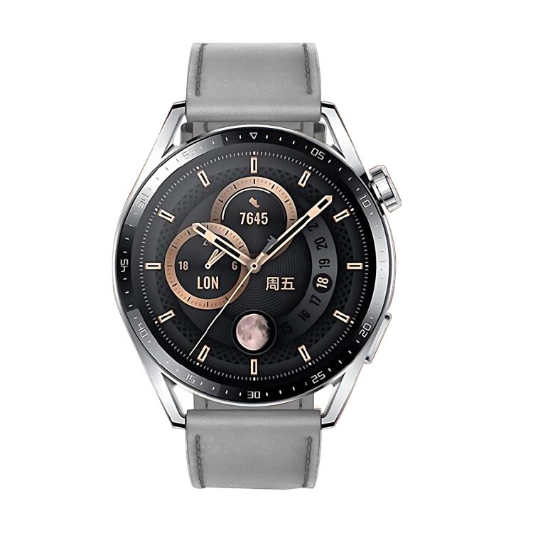 For Huawei Watch GT 5 41mm Press Button Leather Watch Band