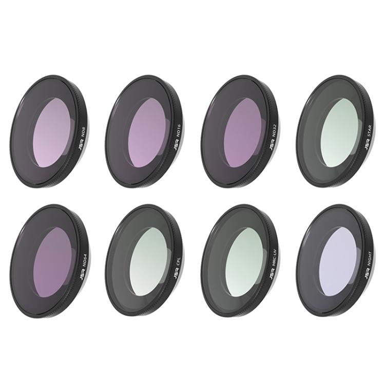 For Insta360 GO Ultra JSR LH Series Lens Filter, Filter:8 in 1 CPL UV ND Mixed