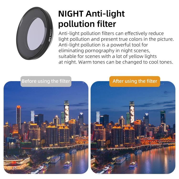 For Insta360 GO Ultra JSR LH Series Lens Filter, Filter:ND64PL