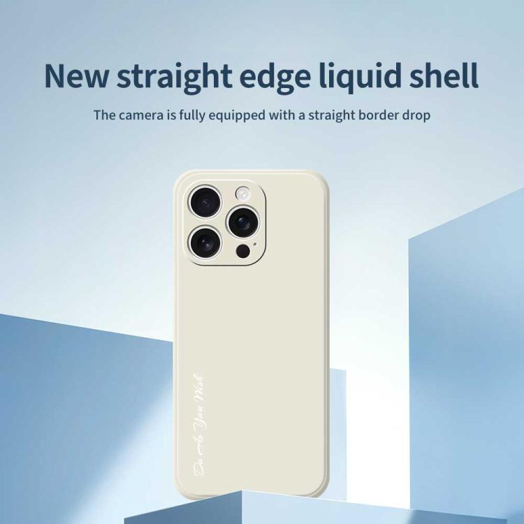 For iPhone 15 Pro Max Do As You Wish A1440 Fine Hole Straight Edge Silicone Phone Case