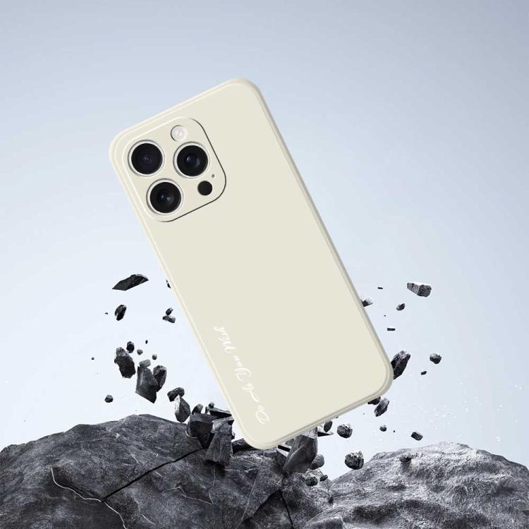 For iPhone 15 Pro Max Do As You Wish A1440 Fine Hole Straight Edge Silicone Phone Case