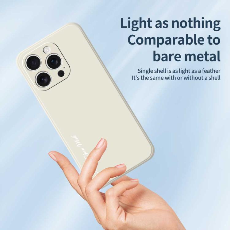 For iPhone 16 Pro Do As You Wish A1440 Fine Hole Straight Edge Silicone Phone Case