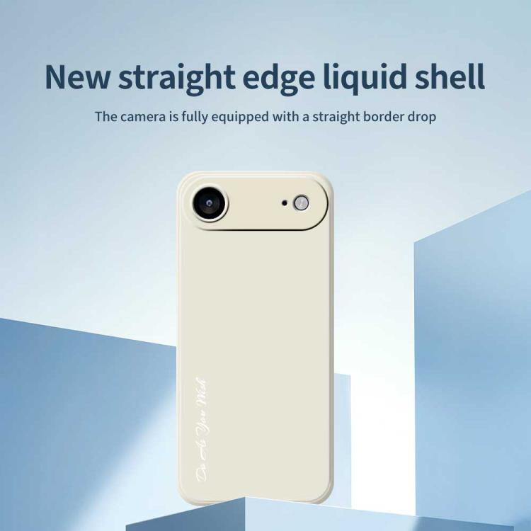 For iPhone Air Do As You Wish A1440 Fine Hole Straight Edge Silicone Phone Case