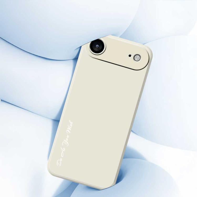 For iPhone Air Do As You Wish A1440 Fine Hole Straight Edge Silicone Phone Case