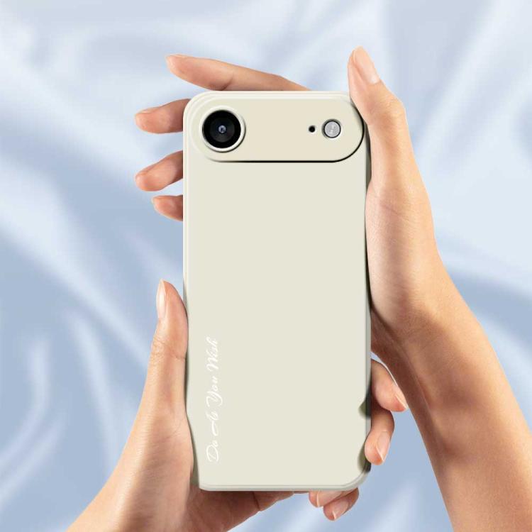 For iPhone Air Do As You Wish A1440 Fine Hole Straight Edge Silicone Phone Case
