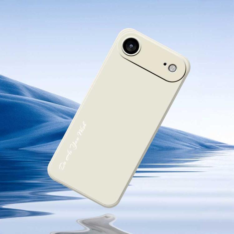 For iPhone Air Do As You Wish A1440 Fine Hole Straight Edge Silicone Phone Case