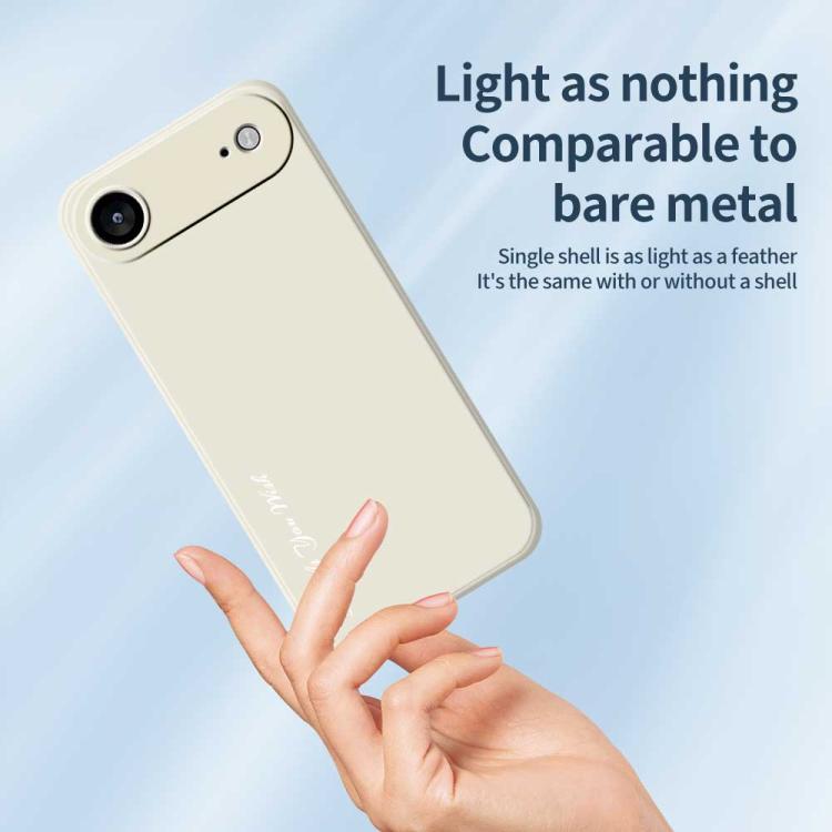 For iPhone Air Do As You Wish A1440 Fine Hole Straight Edge Silicone Phone Case