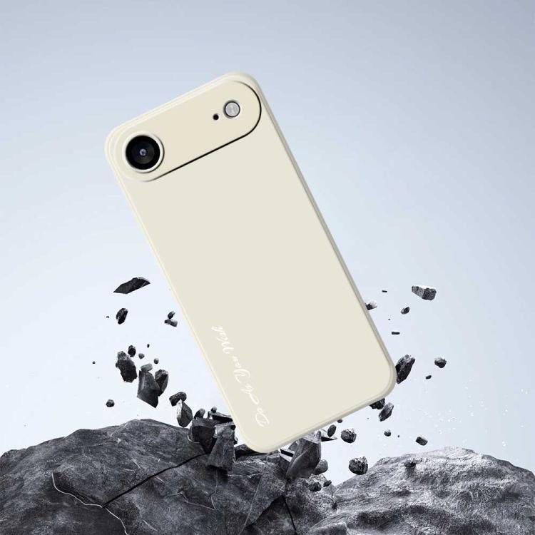 For iPhone Air Do As You Wish A1440 Fine Hole Straight Edge Silicone Phone Case