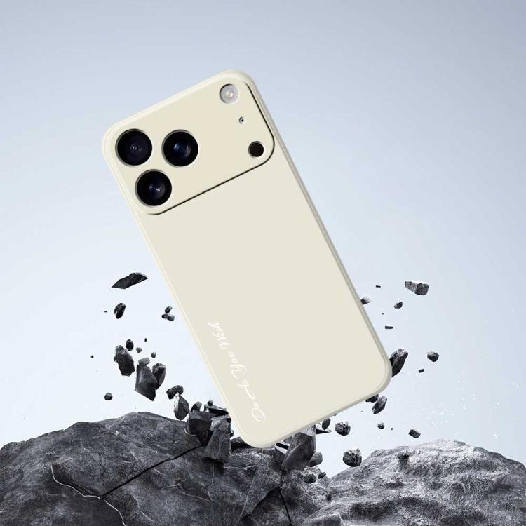 For iPhone 17 Pro Do As You Wish A1440 Fine Hole Straight Edge Silicone Phone Case