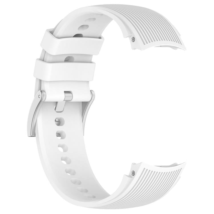 For OPPO Watch X / X2 / OnePlus Watch 2 xDfind Silver Buckle Silicone Watch Band