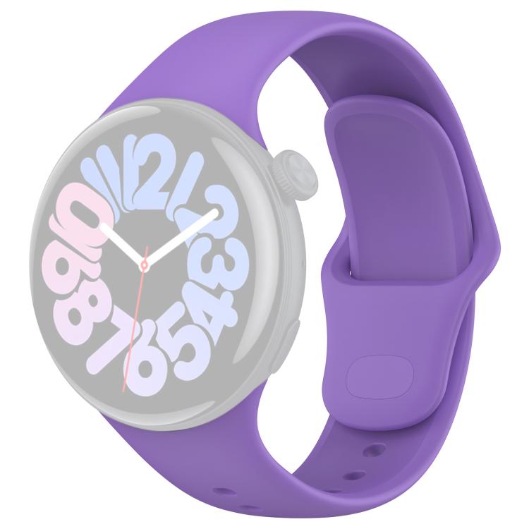 For vivo Watch 3 xDfind Pure Color Silicone Watch Band