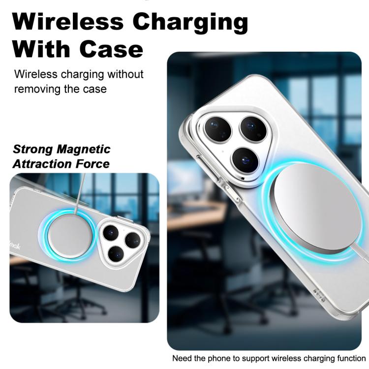For Huawei Pura 80 5G IMAK Chocolate Series TPU + PET MagSafe Phone Case
