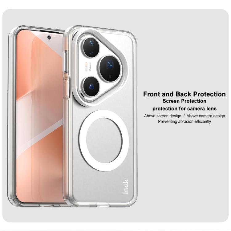 For Huawei Pura 80 Pro / 80 Pro+ IMAK Chocolate Series TPU + PET MagSafe Phone Case