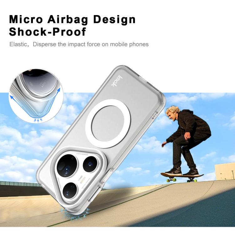 For Huawei 80 Ultra 5G IMAK Chocolate Series TPU + PET MagSafe Phone Case