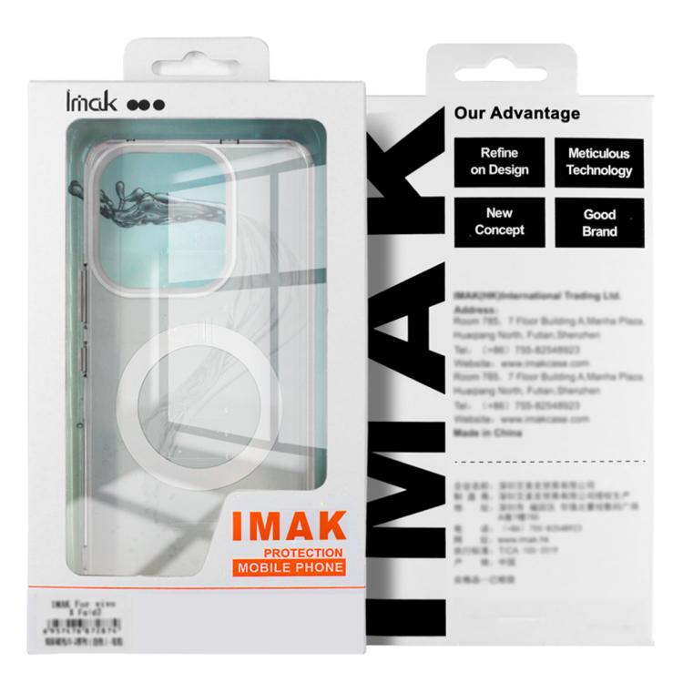 For Huawei Mate 80 / Mate 80 Pro IMAK Chocolate Series TPU + PET MagSafe Phone Case