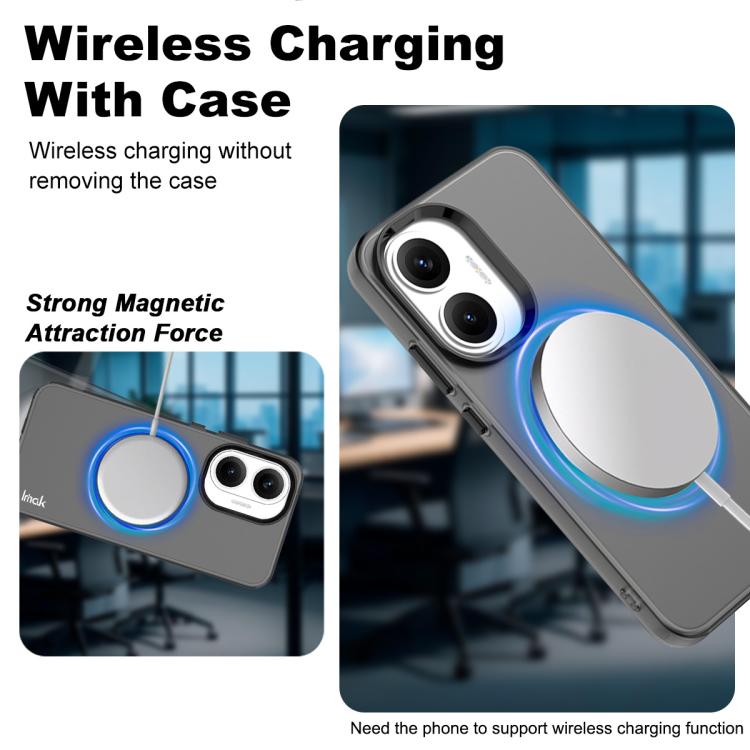 For Redmi Turbo 4 Pro / POCO F7 IMAK Chocolate Series TPU + PET MagSafe Phone Case