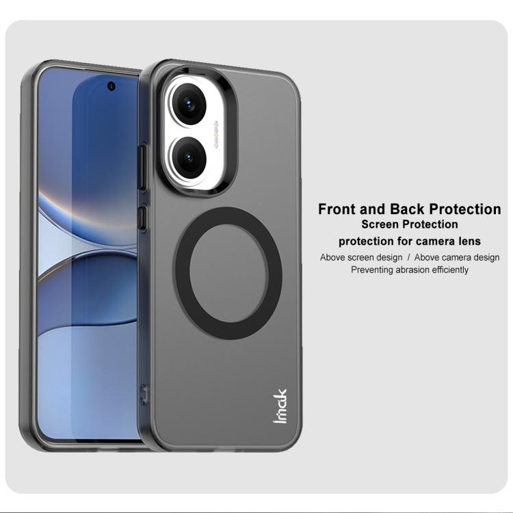 For Redmi Turbo 4 Pro / POCO F7 IMAK Chocolate Series TPU + PET MagSafe Phone Case