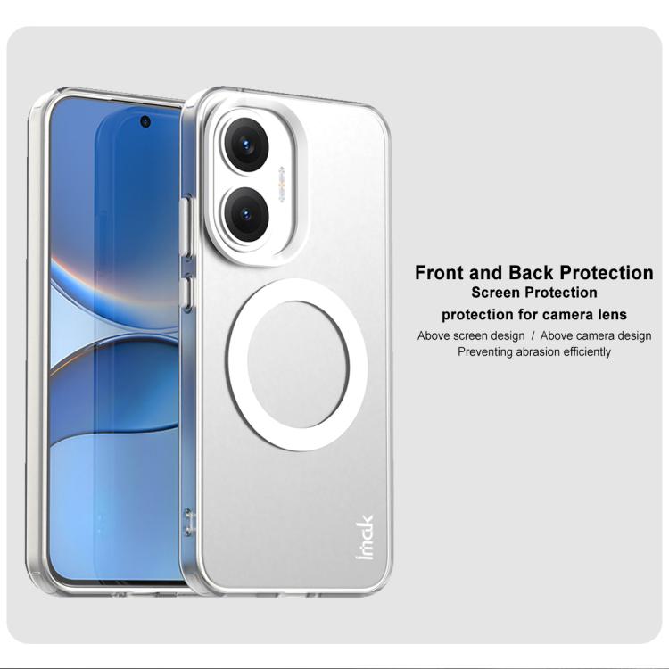 For Redmi Turbo 4 Pro / POCO F7 IMAK Chocolate Series TPU + PET MagSafe Phone Case