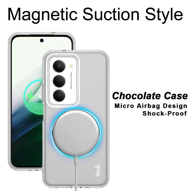 For Redmi 15 5G / 4G EU 171mm IMAK Chocolate Series TPU + PET MagSafe Phone Case