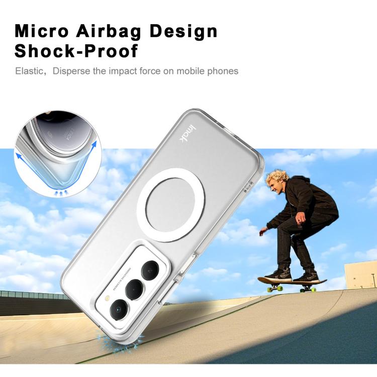 For Redmi 15 5G / 4G EU 171mm IMAK Chocolate Series TPU + PET MagSafe Phone Case