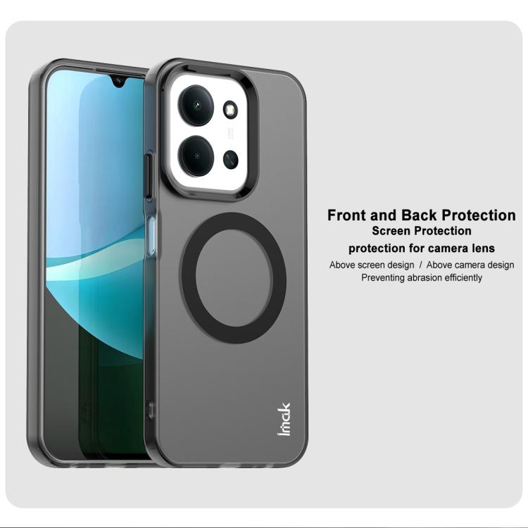 For Redmi 15C 5G / 4G Global 171mm IMAK Chocolate Series TPU + PET MagSafe Phone Case