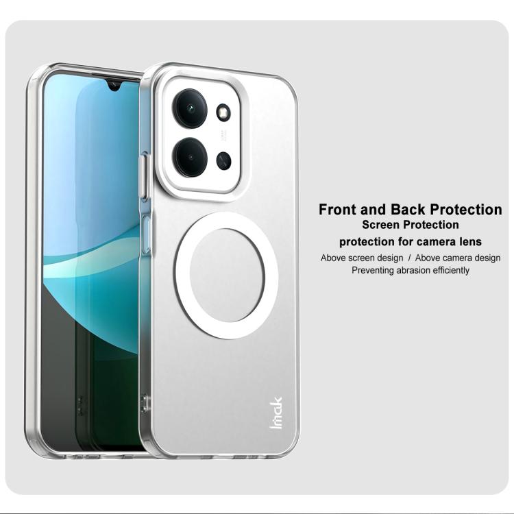 For Redmi 15C 5G / 4G Global 171mm IMAK Chocolate Series TPU + PET MagSafe Phone Case