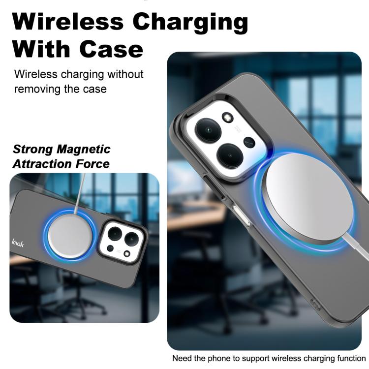 For Redmi 15C 5G/4G EU 173/Poco C85 5G IMAK Chocolate Series TPU + PET MagSafe Phone Case