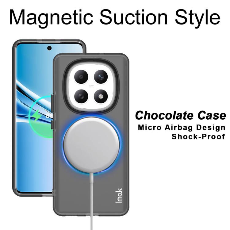 For Redmi Note 15 5G Global 164mm IMAK Chocolate Series TPU + PET MagSafe Phone Case
