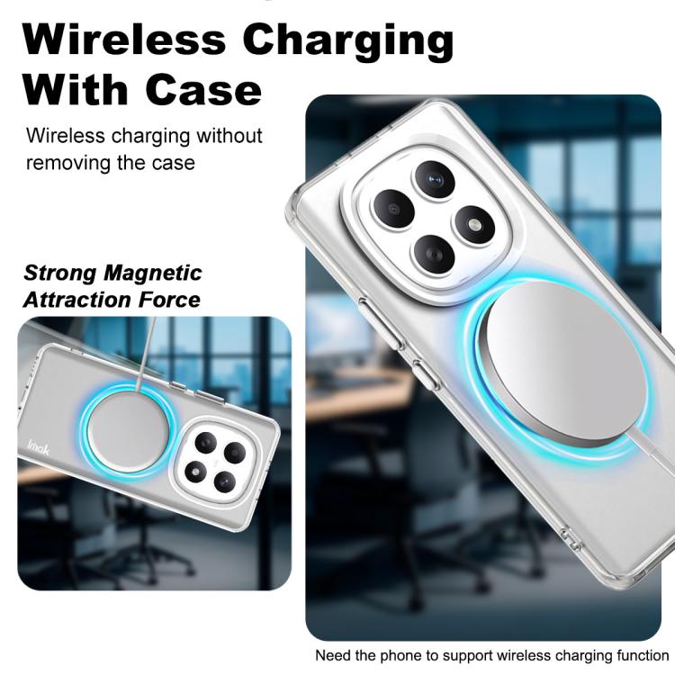 For Redmi Note 15 5G Global 164mm IMAK Chocolate Series TPU + PET MagSafe Phone Case