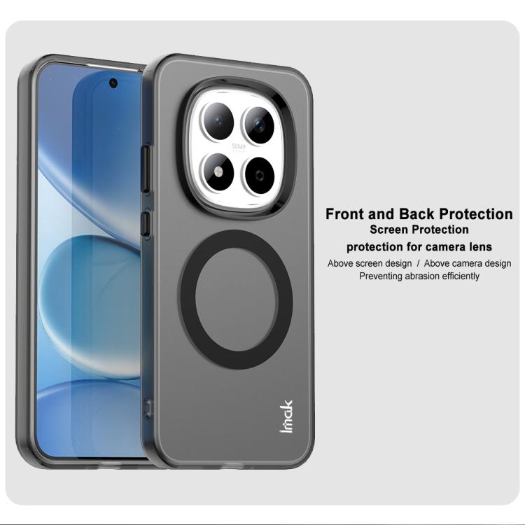For Redmi Note 15 Pro 5G Global 163.6 IMAK Chocolate Series TPU + PET MagSafe Phone Case