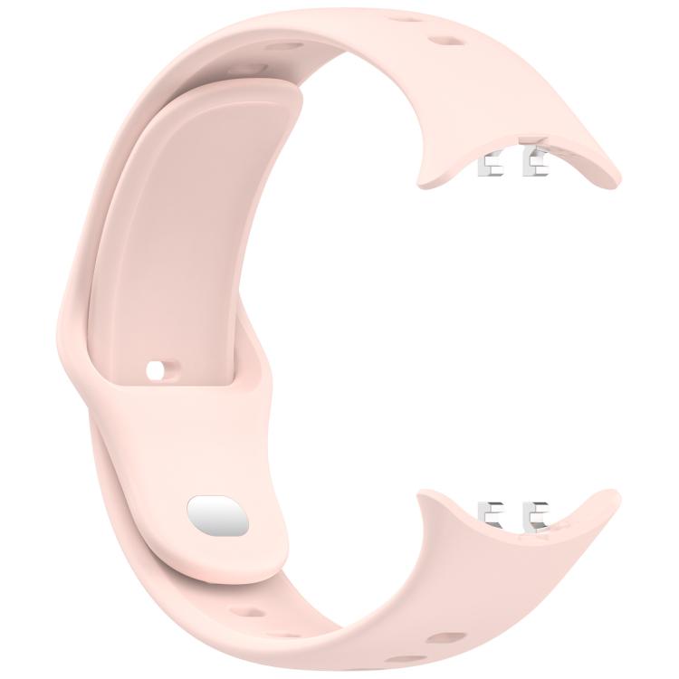 For vivo Watch 5 xDfind Silver Buckle Pure Color Silicone Watch Band