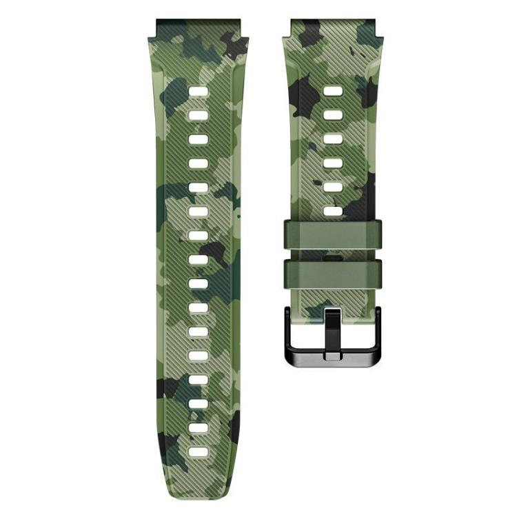 22mm xDfind Camouflage Silicone Watch Band