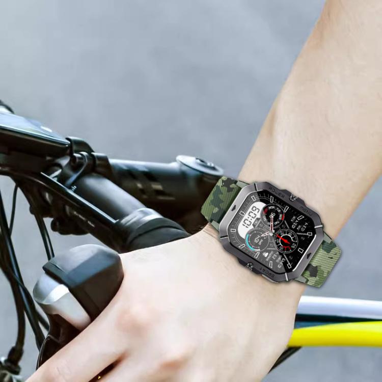 22mm xDfind Camouflage Silicone Watch Band