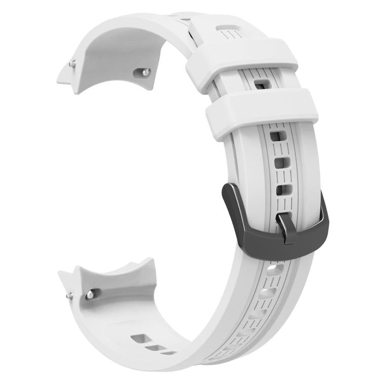 For Amazfit Balance xDfind Black Buckle Silicone Watch Band
