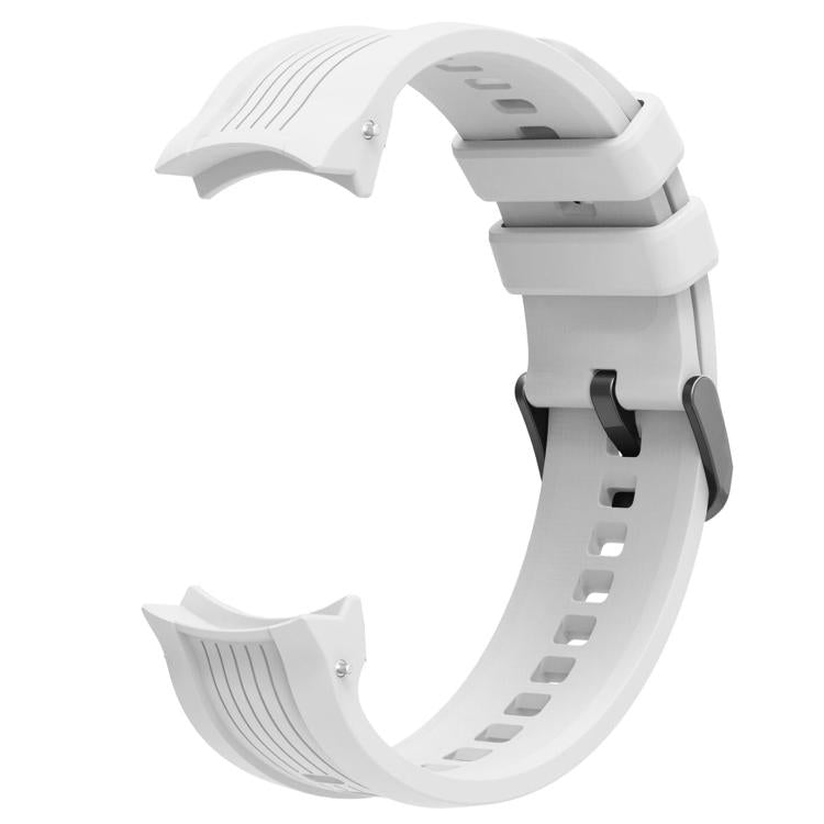 For Amazfit Balance xDfind Black Buckle Silicone Watch Band