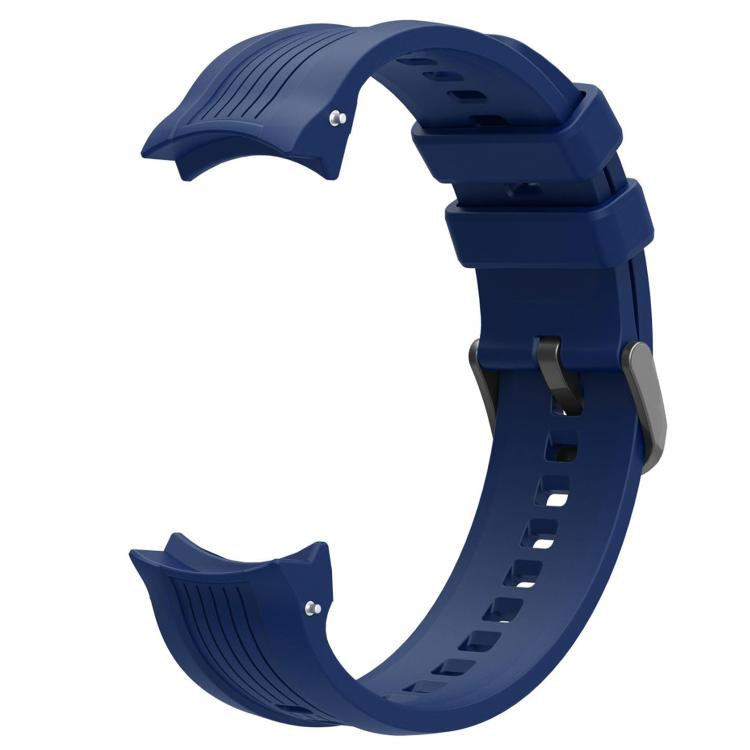 For Amazfit Balance xDfind Black Buckle Silicone Watch Band