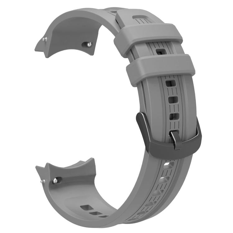For Amazfit Balance xDfind Black Buckle Silicone Watch Band
