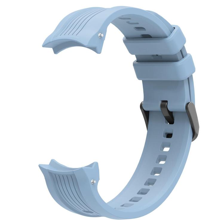 For Amazfit Balance xDfind Black Buckle Silicone Watch Band