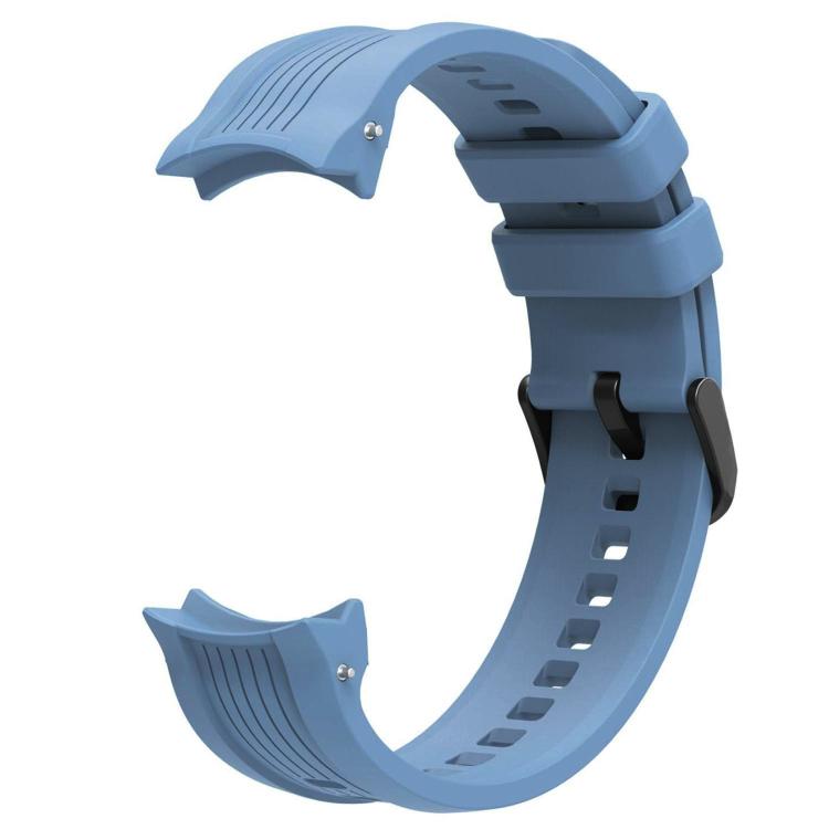 For Amazfit Balance xDfind Black Buckle Silicone Watch Band