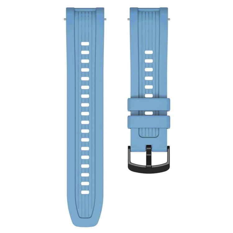 For Amazfit Balance xDfind Black Buckle Silicone Watch Band
