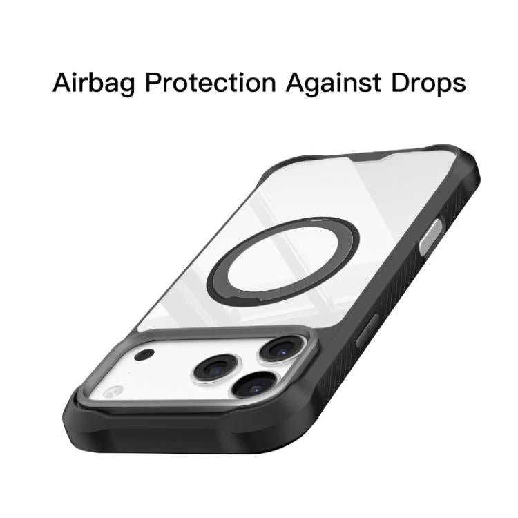 For iPhone 17 Pro Max Mutural Xuan Armor Series MagSafe Magnetic Holder Phone Case