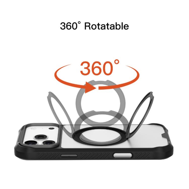 For iPhone 17 Pro Max Mutural Xuan Armor Series MagSafe Magnetic Holder Phone Case