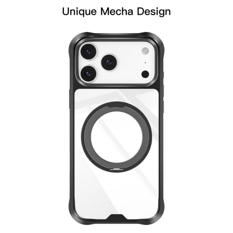 For iPhone 17 Pro Max Mutural Xuan Armor Series MagSafe Magnetic Holder Phone Case