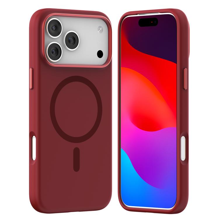 For iPhone 17 Pro Mutural Karen Series Liquid Silicone MagSafe Phone Case