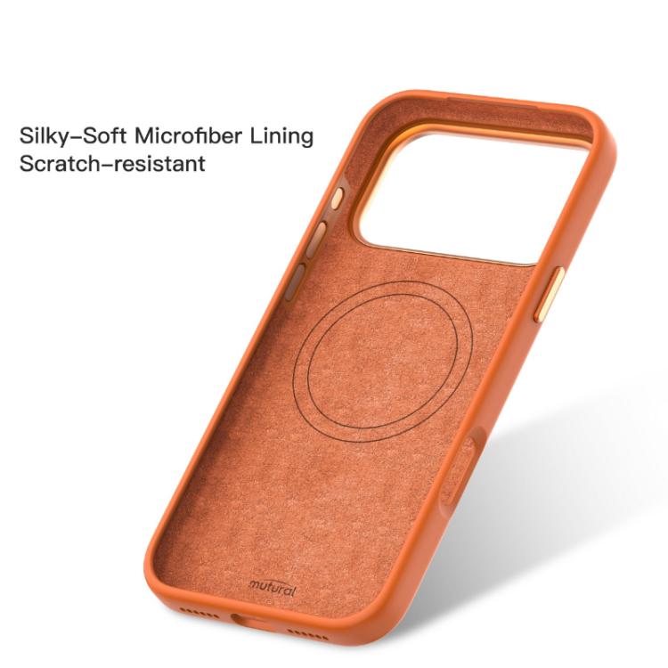 For iPhone 17 Pro Mutural Karen Series Liquid Silicone MagSafe Phone Case