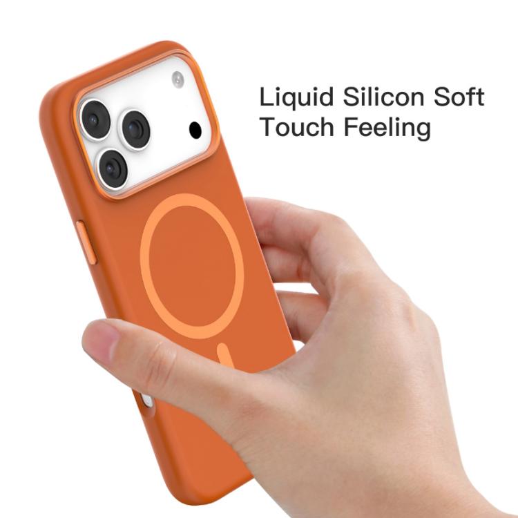 For iPhone 17 Pro Mutural Karen Series Liquid Silicone MagSafe Phone Case