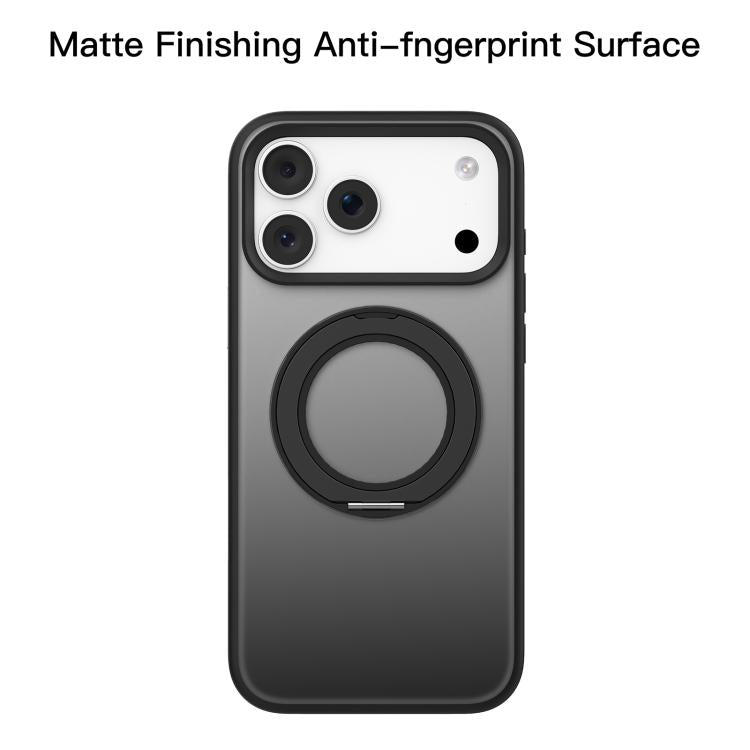 For iPhone 17 Pro Mutural Armor Series MagSafe Magnetic Holder Phone Case