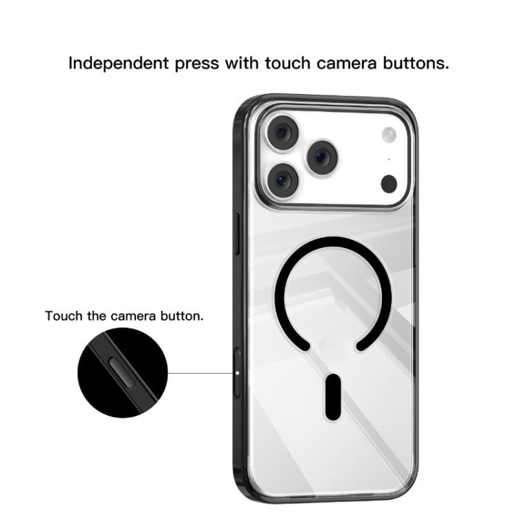 For iPhone 17 Pro Max Mutural Soft Mist Series MagSafe PC Hybrid TPU Phone Case